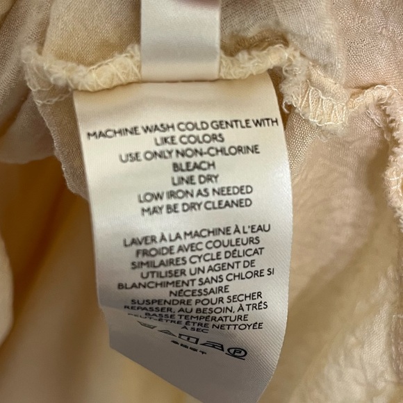 Free People Tara Twist Mini Dress Large Vanilla Cake - Picture 6 of 11